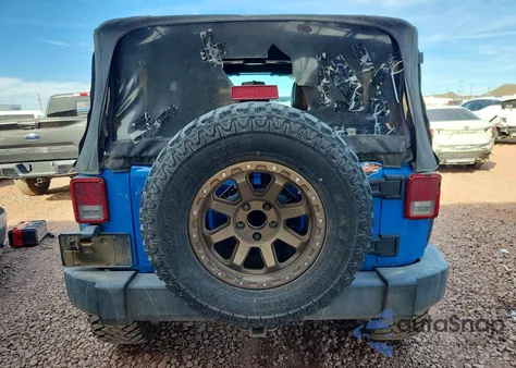 2012 Jeep Wrangler Rubicon из США, поврежденный, VIN 1C4BJWCG1CL100130